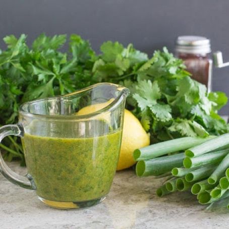 Charmoula Sauce from North Africa, GF & FODMAP